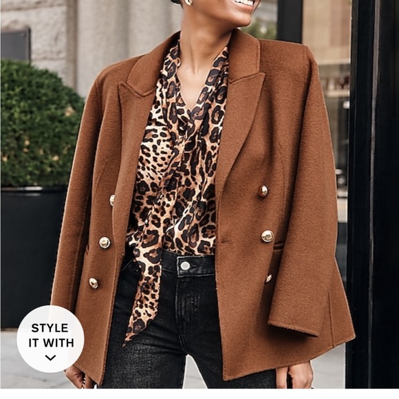 Wool blend blazer - Picture 2 of 2